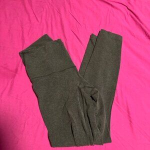 Lululemon High rise wunder under leggings cotton size 6